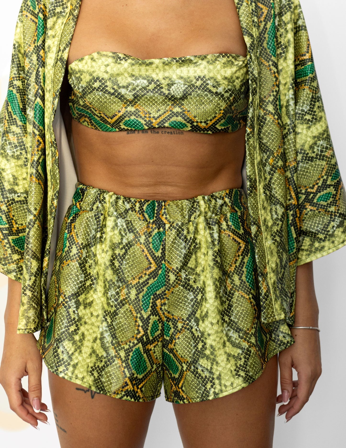 Green Snake Co-ord Set