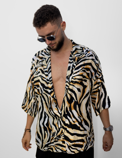 Ibiza in Zebra Shirt for Him